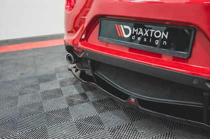 Heckansatz Alfa Romeo 4C schwarz Hochglanz