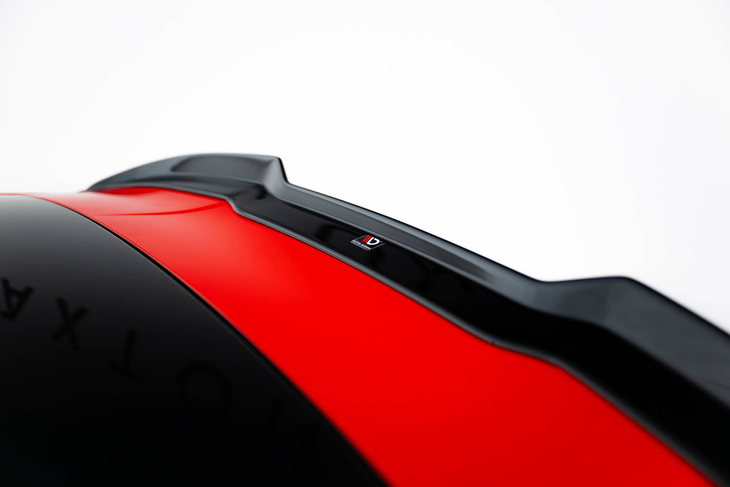 Spoiler CAP V.2 für Ford Fiesta Mk8 ST / ST-Line schwarz Hochglanz