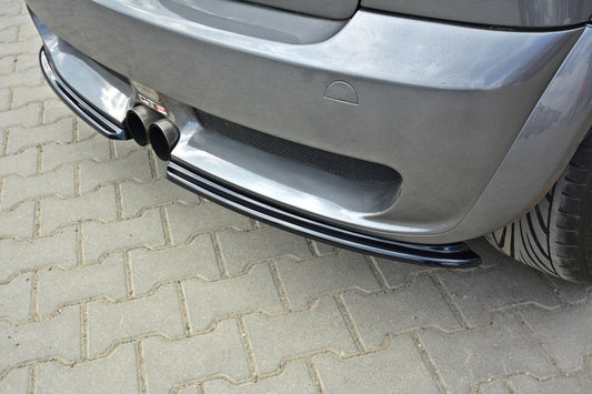 Heck Ansatz Flaps Diffusor für MINI R53 COOPER S JCW schwarz Hochglanz