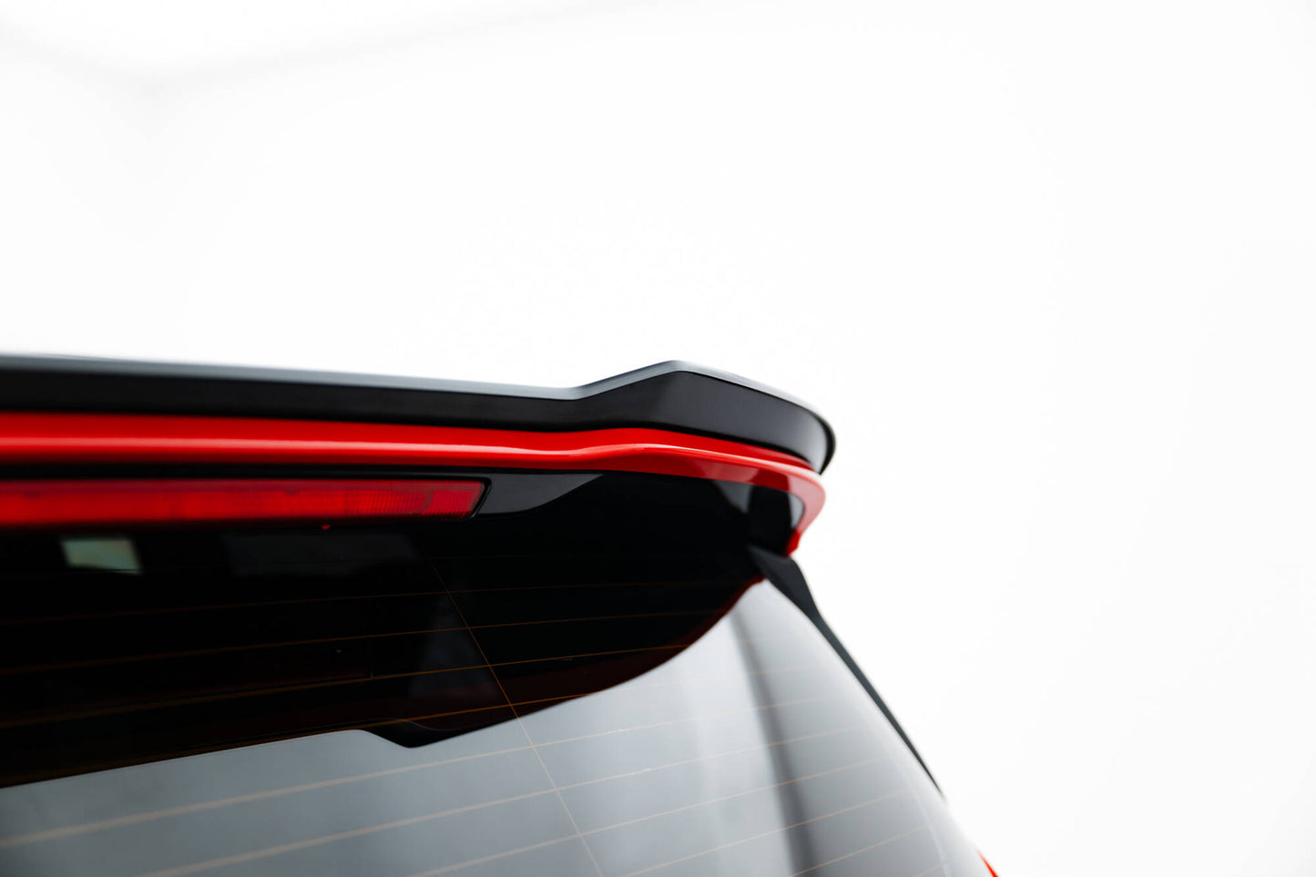 Spoiler CAP V.2 für Ford Fiesta Mk8 ST / ST-Line schwarz Hochglanz