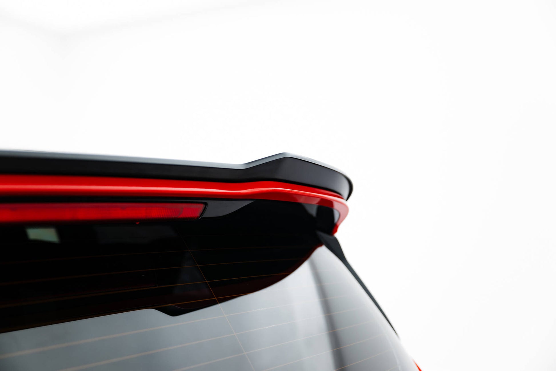 Spoiler CAP V.2 für Ford Fiesta Mk8 ST / ST-Line schwarz Hochglanz