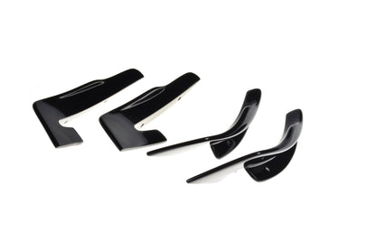 Stoßstangen Flaps Wings vorne Canards für Ford Focus ST / ST-Line Mk4