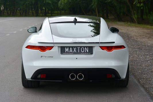 Spoiler CAP für JAGUAR F-TYPE schwarz Hochglanz