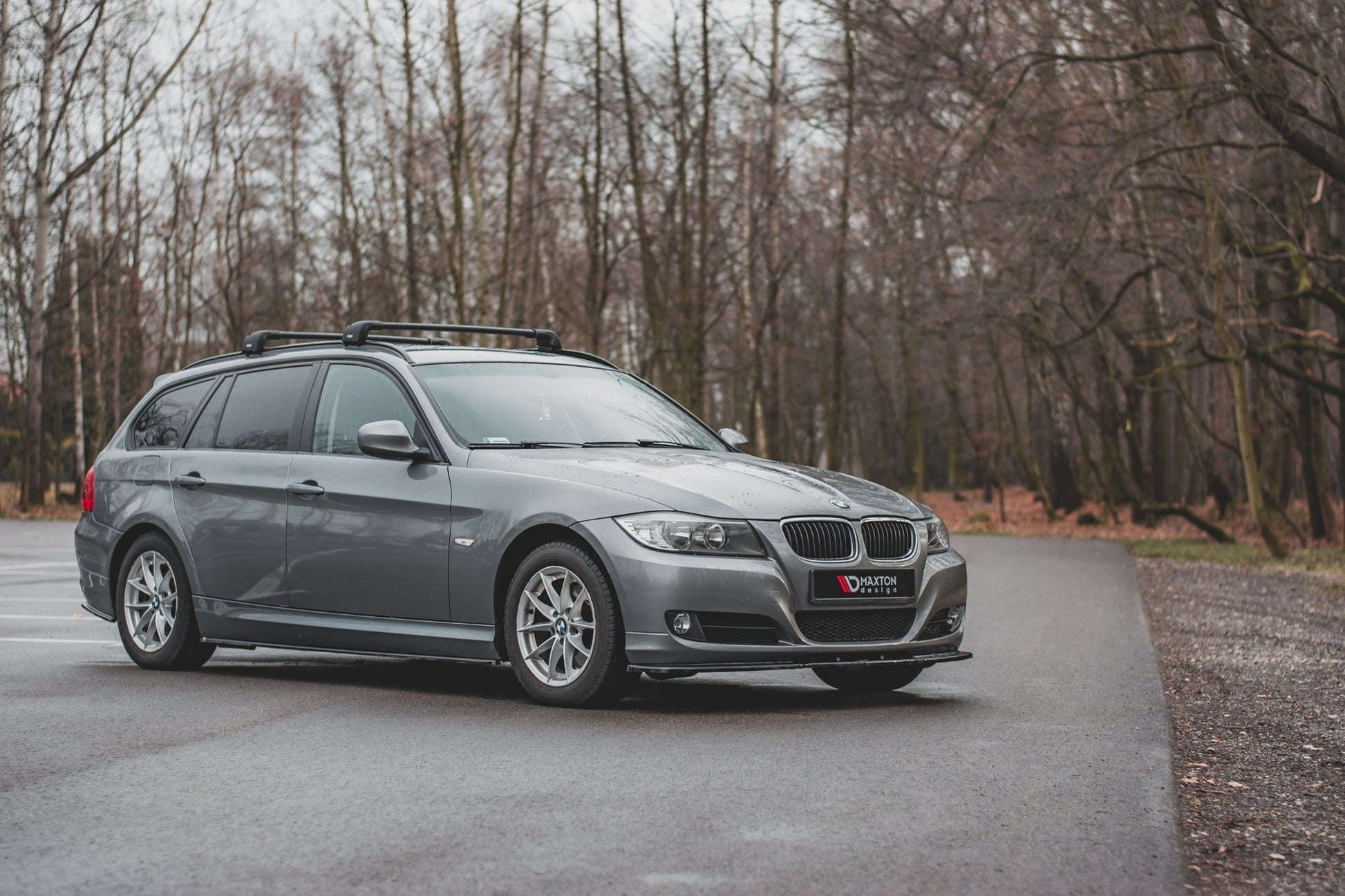 Seitenschweller Ansatz für BMW 3er E90/E91 Facelift schwarz Hochglanz