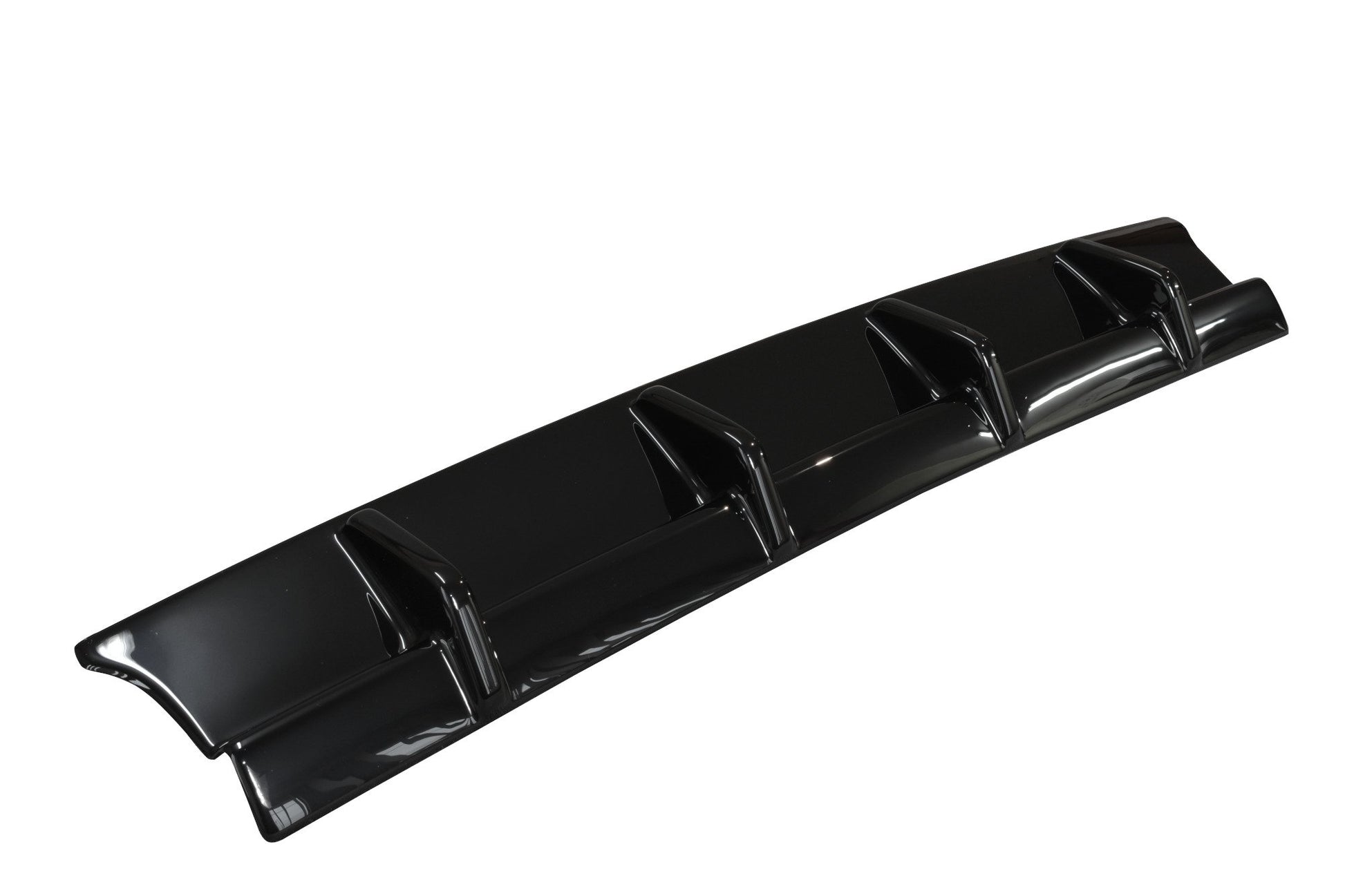 Diffusor Heck Ansatz für Mercedes E63 AMG W212  schwarz Hochglanz