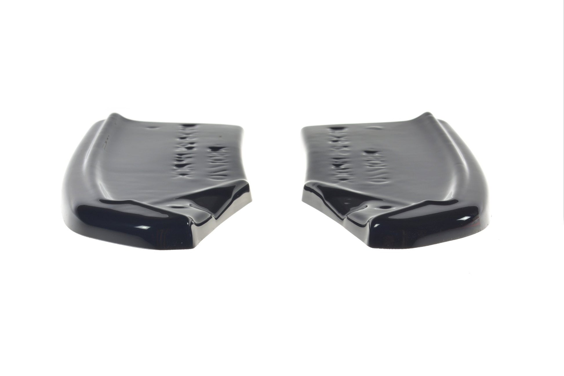 Heck Ansatz Flaps Diffusor für BMW X3 F25 M-Paket Facelift  schwarz matt
