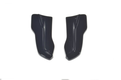 Heck Ansatz Flaps Diffusor für Volvo V40 R-design schwarz Hochglanz