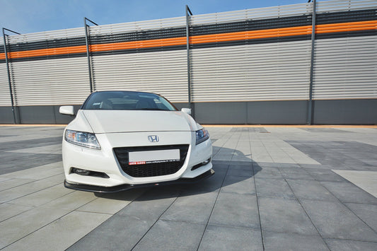 Front Ansatz V.1 für HONDA CR-Z  schwarz Hochglanz