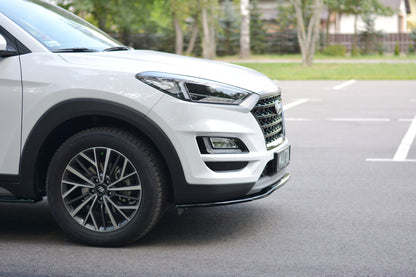 Front Ansatz V.2 für Hyundai Tucson Mk3 Facelift schwarz Hochglanz