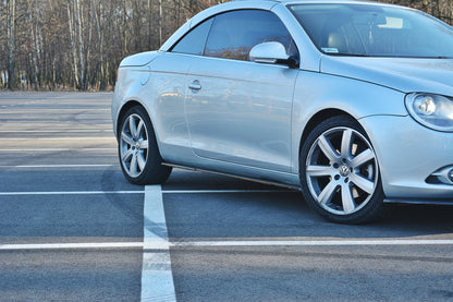 Seitenschweller Ansatz für VW EOS schwarz Hochglanz