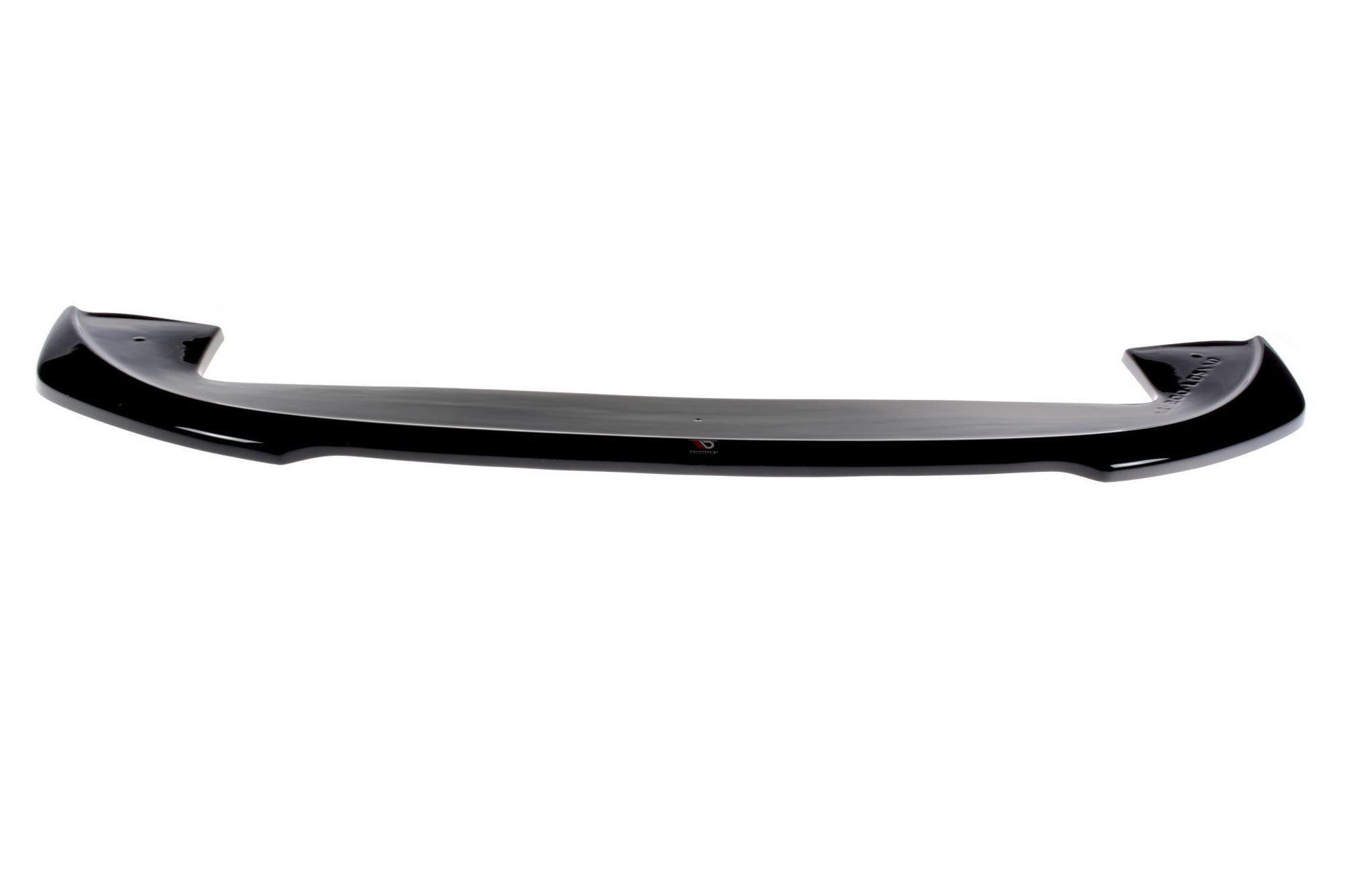 Front Ansatz V.2 für FIAT 500 HATCHBACK vor Facelift schwarz Hochglanz