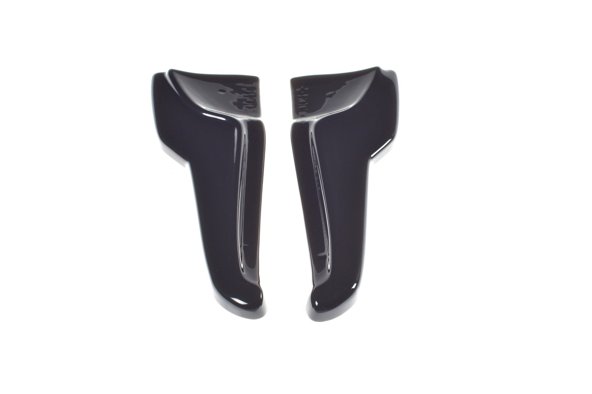 Heck Ansatz Flaps Diffusor V.2 für TESLA MODEL X  schwarz Hochglanz