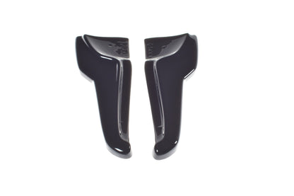 Heck Ansatz Flaps Diffusor V.2 für TESLA MODEL X  schwarz Hochglanz