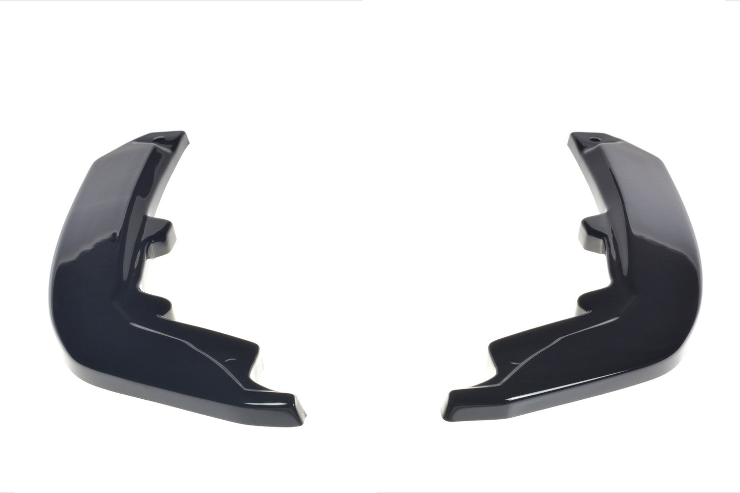 Heck Ansatz Flaps Diffusor für JAGUAR F-TYPE schwarz Hochglanz
