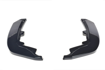 Heck Ansatz Flaps Diffusor für JAGUAR F-TYPE schwarz Hochglanz
