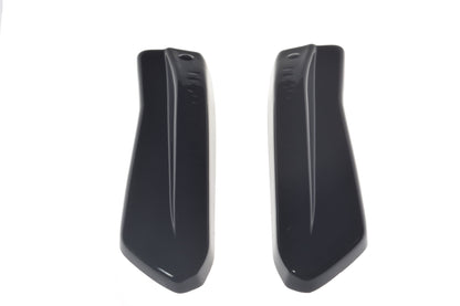 Heck Ansatz Flaps Diffusor für Lexus NX Facelift schwarz Hochglanz