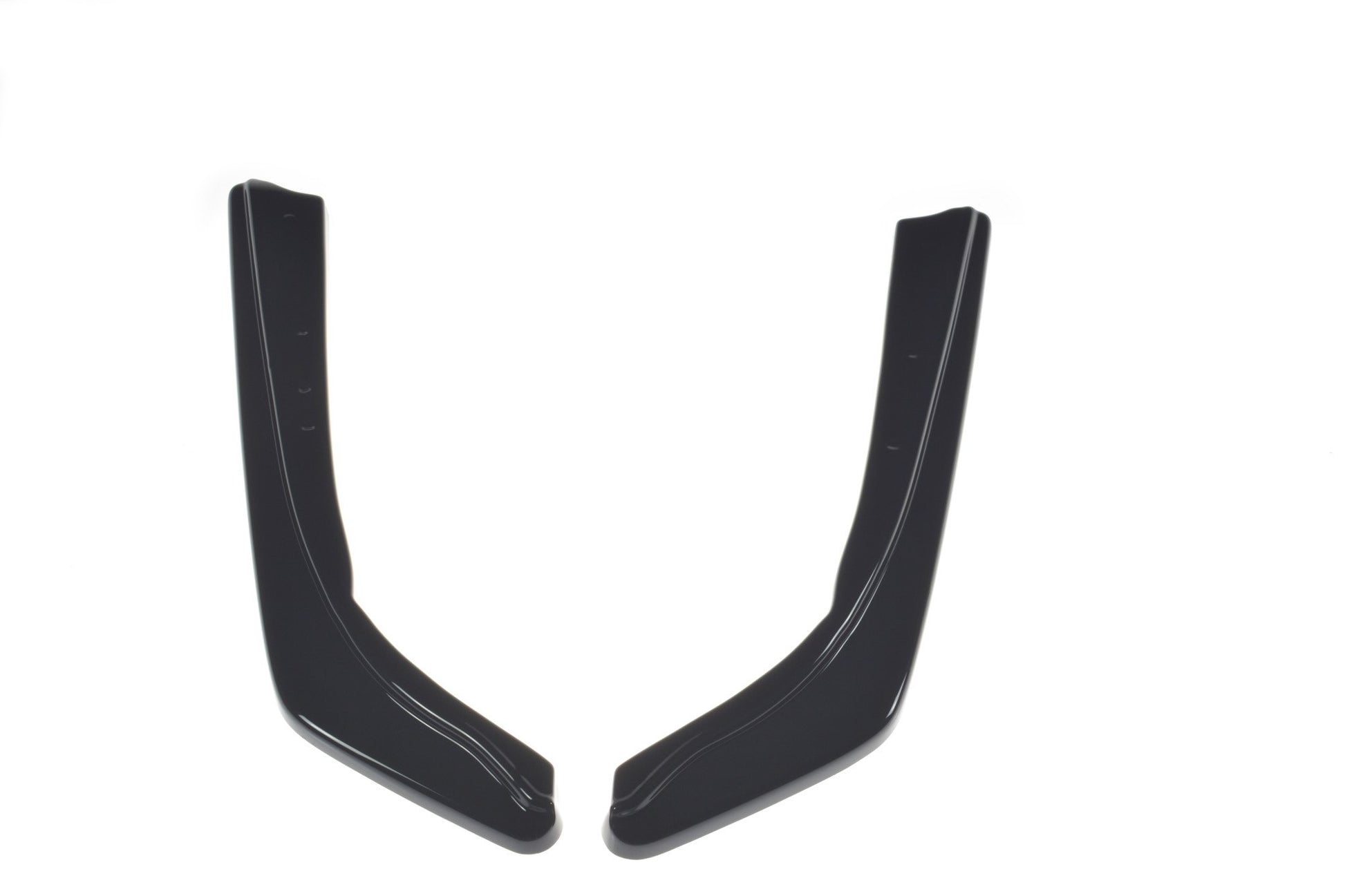 Heck Ansatz Flaps Diffusor für BMW 3er M-Paket G20  schwarz Hochglanz
