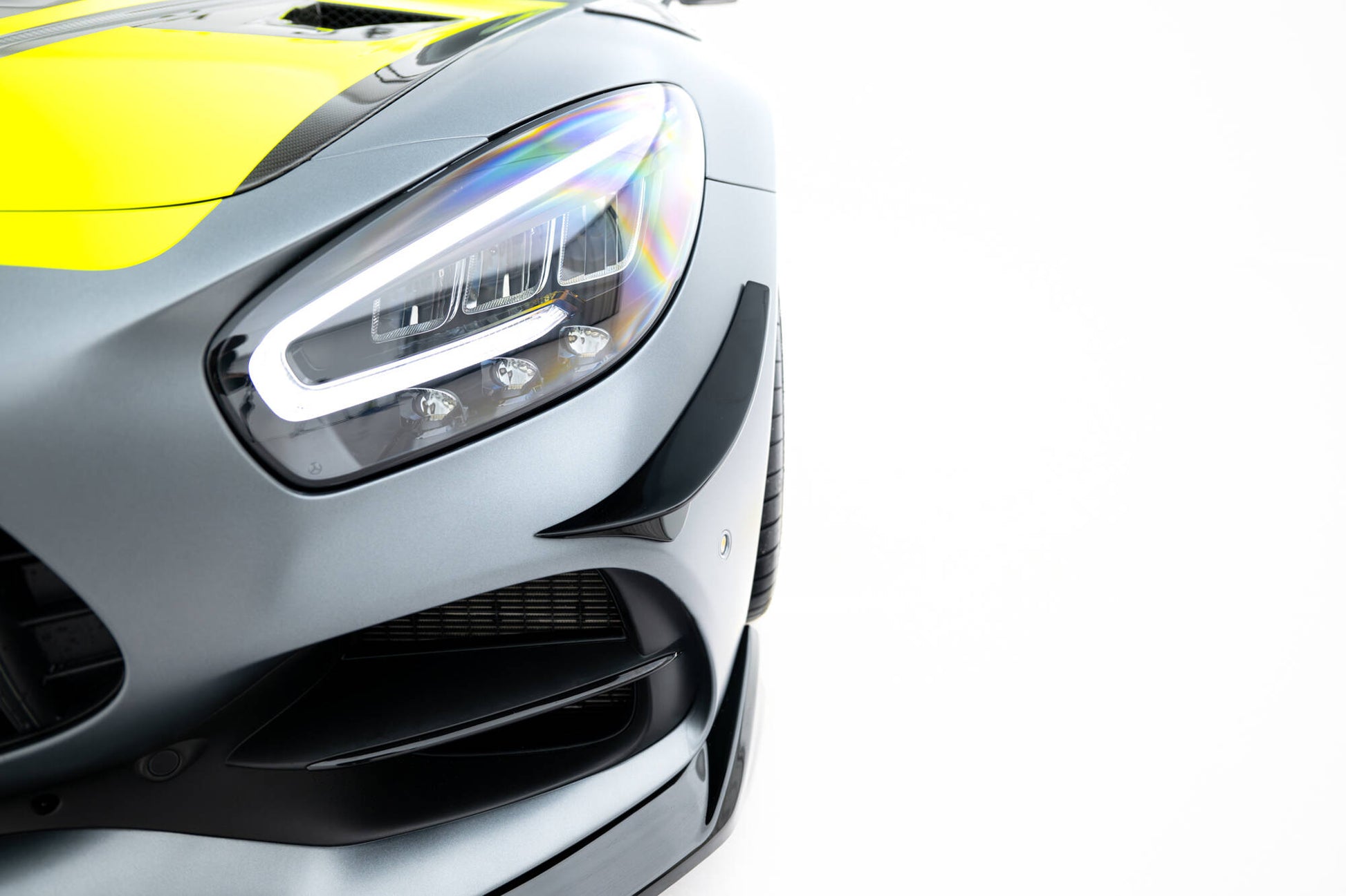 Stoßstangenflügel vorne (Canards) Mercedes-AMG GT C C190 Facelift