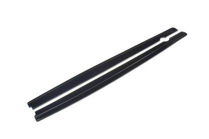 Seitenschweller Ansatz für BMW X3 F25 M-Paket Facelift Carbon Look