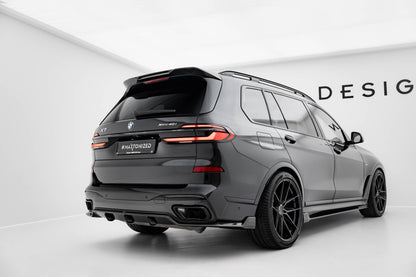 Prepreg Carbon Fiber Diffusor Heck Ansatz für BMW X7 M-Paket G07 Facelift