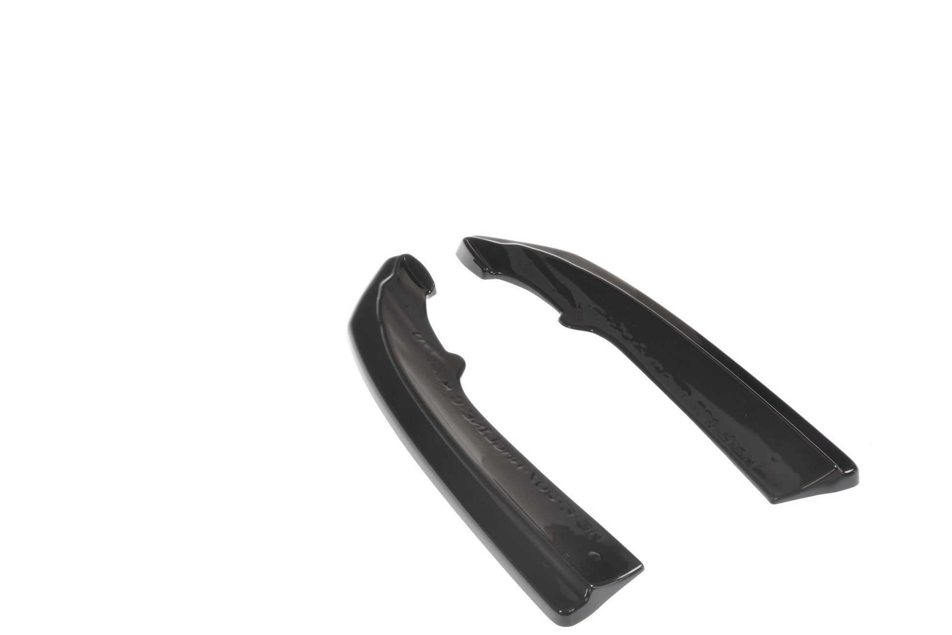 Splitter / Diffusor Heck Ansatz für Mercedes-Benz E-Klasse W207 Coupe AMG-Line schwarz Hochglanz