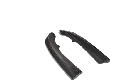Splitter / Diffusor Heck Ansatz für Mercedes-Benz E-Klasse W207 Coupe AMG-Line schwarz Hochglanz