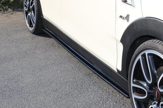 Seitenschweller Ansatz für MINI CLUBMAN S MK2 (F54) JCW schwarz Hochglanz