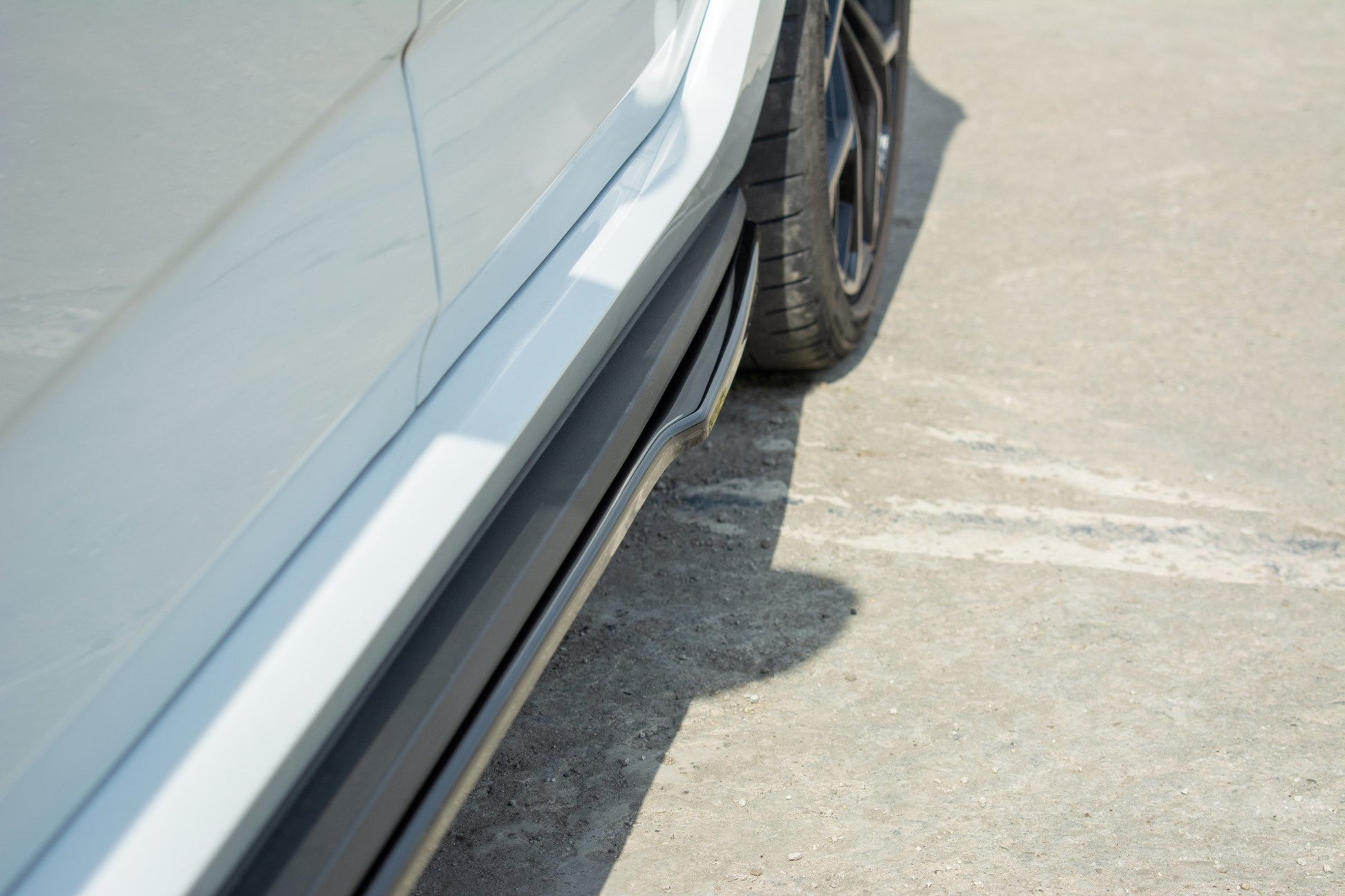 Seitenschweller Ansatz für Renault Megane IV RS schwarz Hochglanz