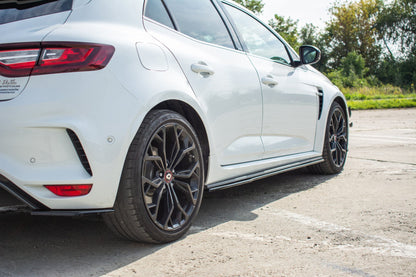 Seitenschweller Ansatz für Renault Megane IV RS Carbon Look