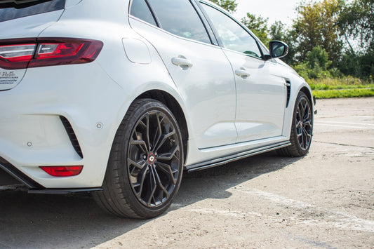 Seitenschweller Ansatz für Renault Megane IV RS Carbon Look