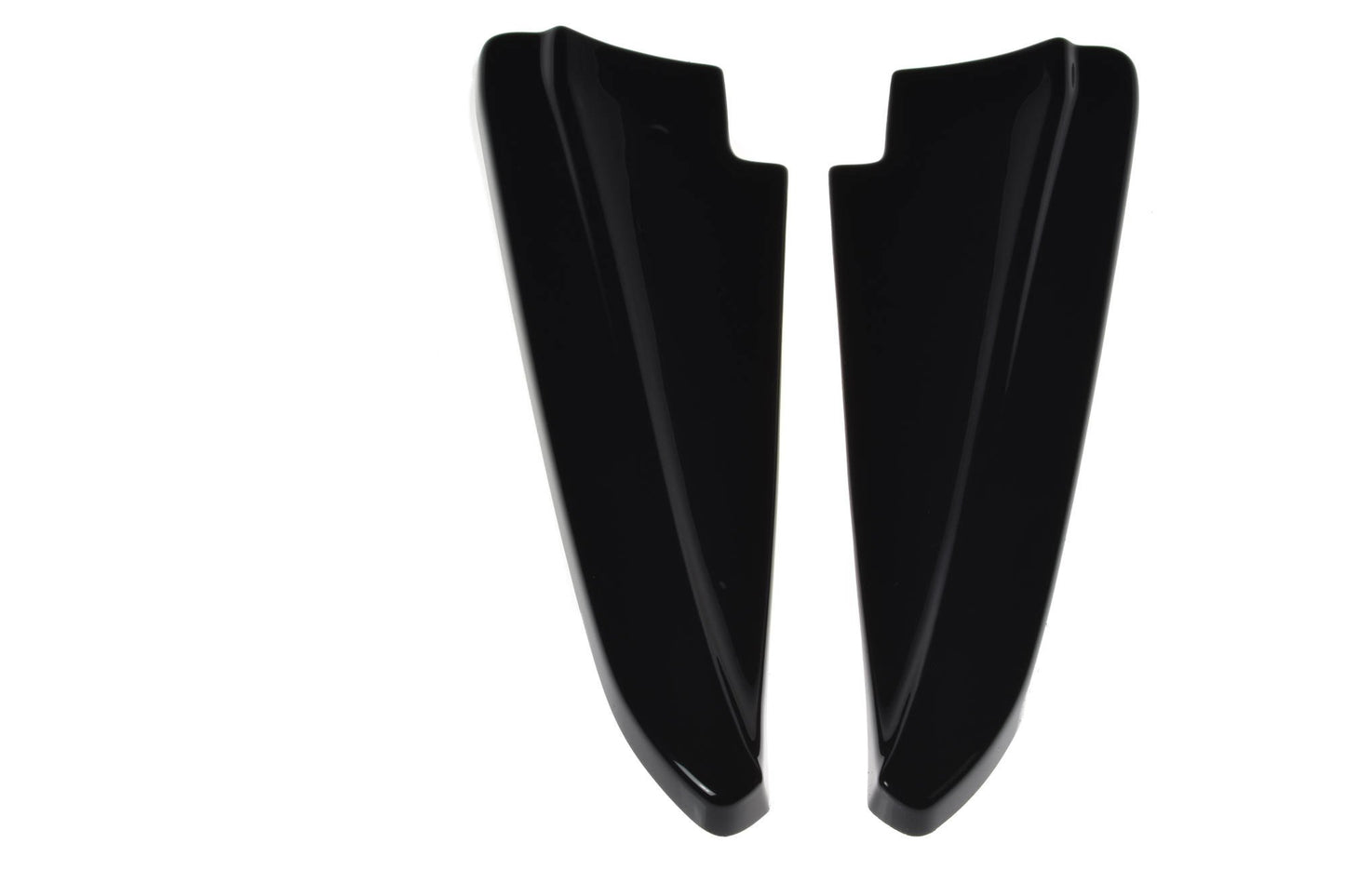Heck Ansatz Flaps Diffusor für MASERATI QUATTROPORTE MK.6 vor Facelift schwarz matt