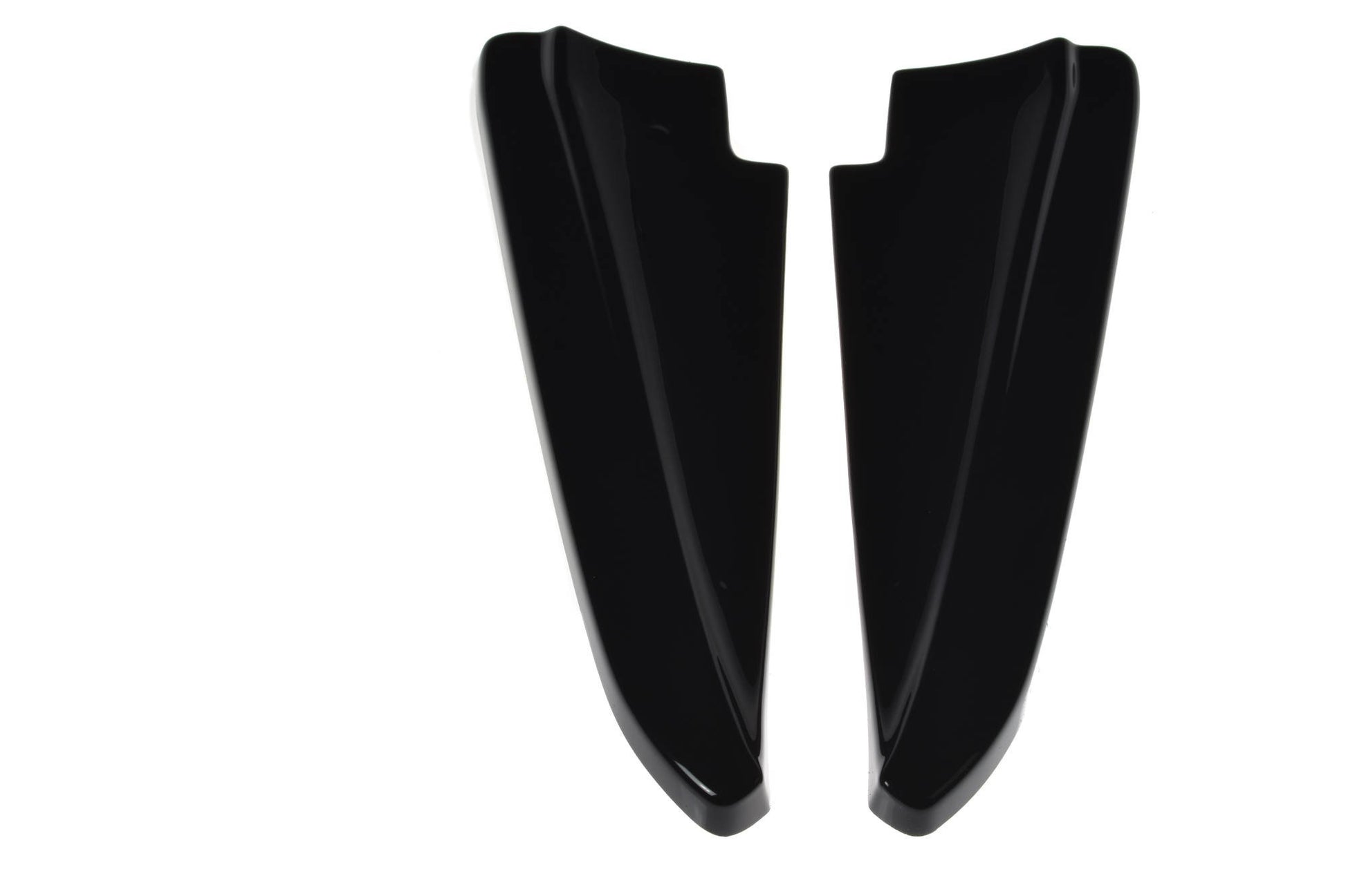 Heck Ansatz Flaps Diffusor für MASERATI QUATTROPORTE MK.6 vor Facelift schwarz matt