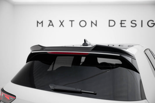 Spoiler CAP 3D für VW Golf GTI / GTE / GTD / R-Line / R Mk8 schwarz Hochglanz