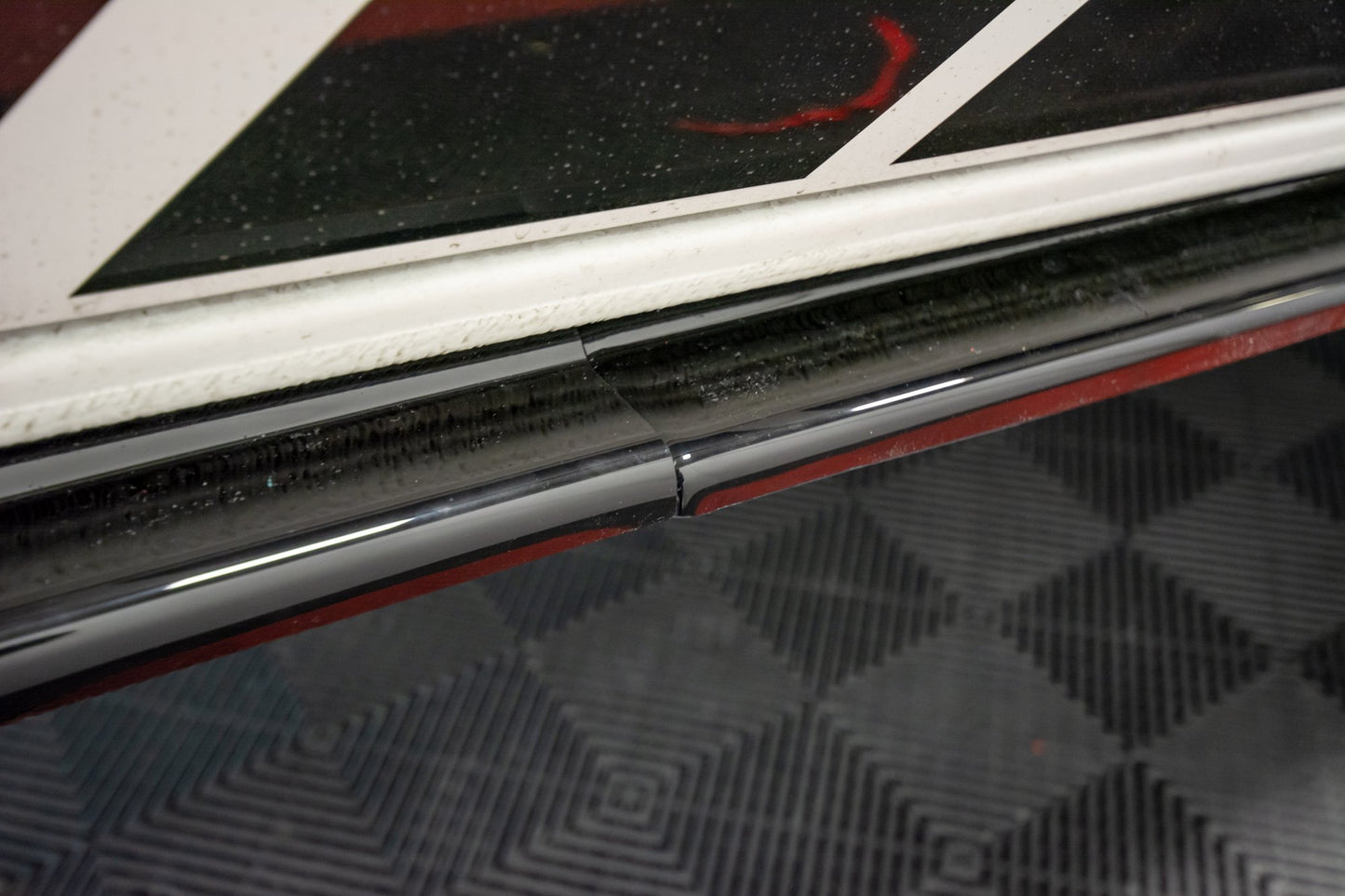 Seitenschweller Ansatz für VW T6 schwarz Hochglanz