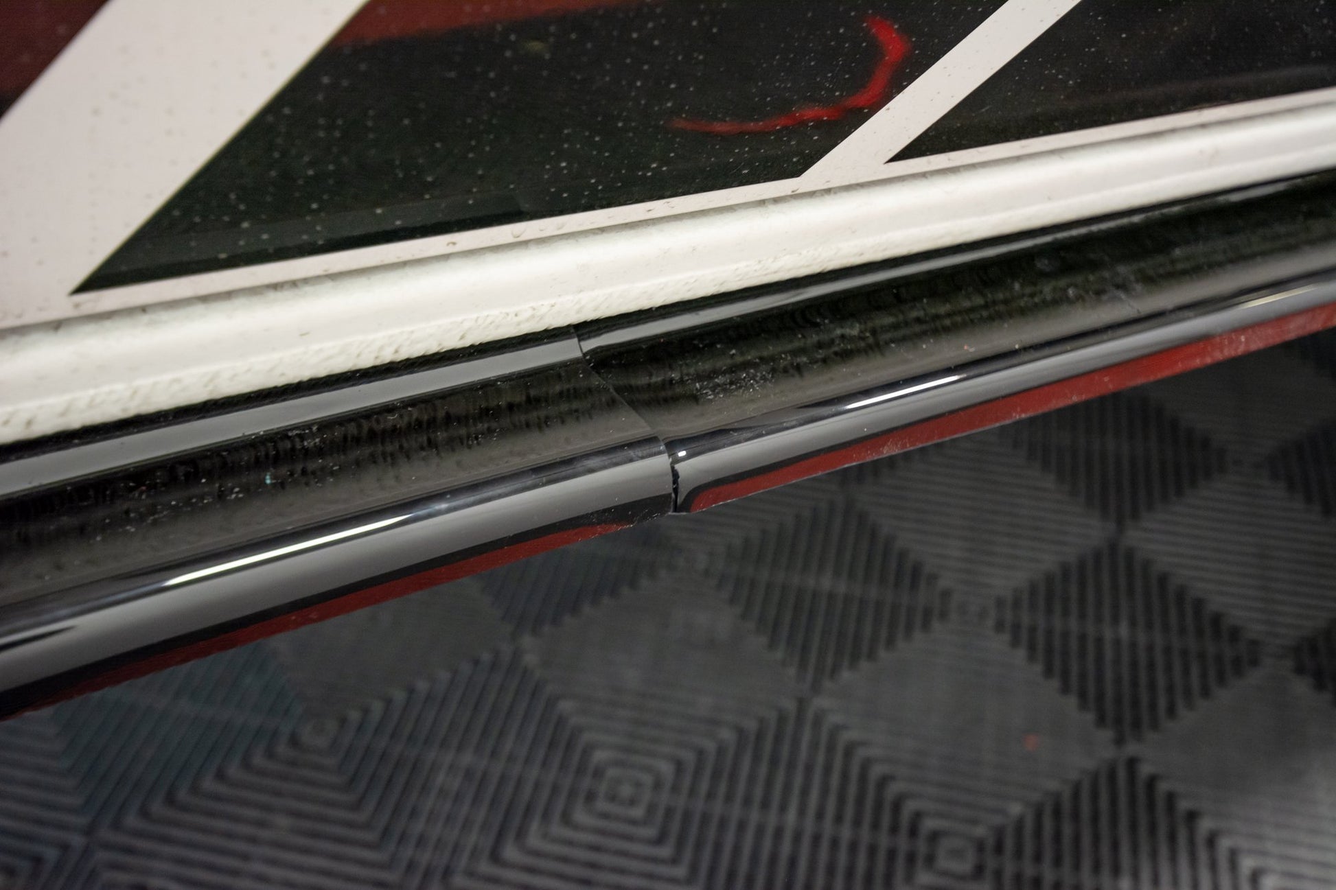 Seitenschweller Ansatz für VW T6 schwarz Hochglanz