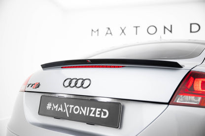 Spoiler CAP für Audi TT 8J schwarz Hochglanz