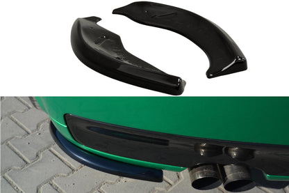 Heck Ansatz Flaps Diffusor V.1 für AUDI S3 8L schwarz Hochglanz