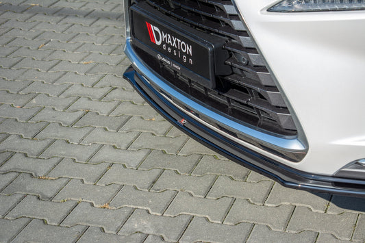 Front Ansatz für Lexus NX Facelift schwarz Hochglanz