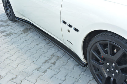 Seitenschweller Ansatz für MASERATI GRANTURISMO 2007-2011 Carbon Look