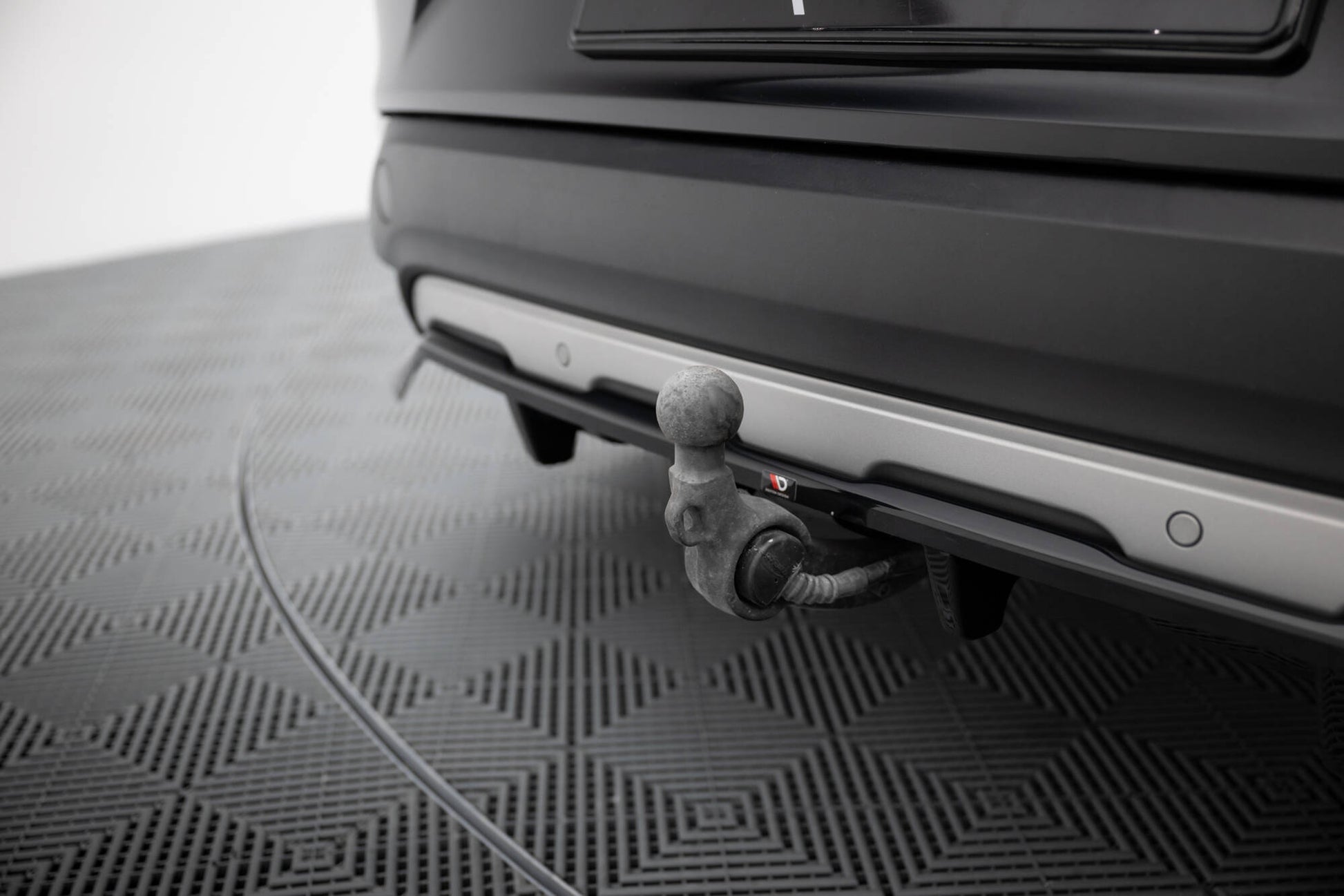 Mittlerer Cup Diffusor DTM Look Heck Ansatz für Renault Espace Mk5  schwarz Hochglanz