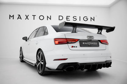 Carbon Spoiler With Internal Brackets Uprights Audi A3 / A3 S-Line / S3 / RS3 Limousine 8V / 8V Facelift