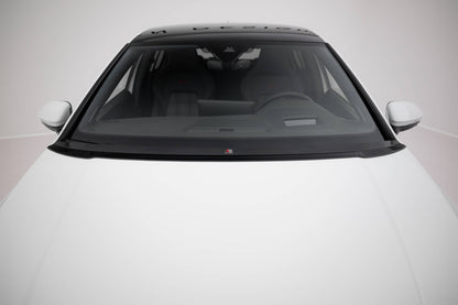 Verlängerung motorhaube VW Golf Mk8 schwarz Hochglanz