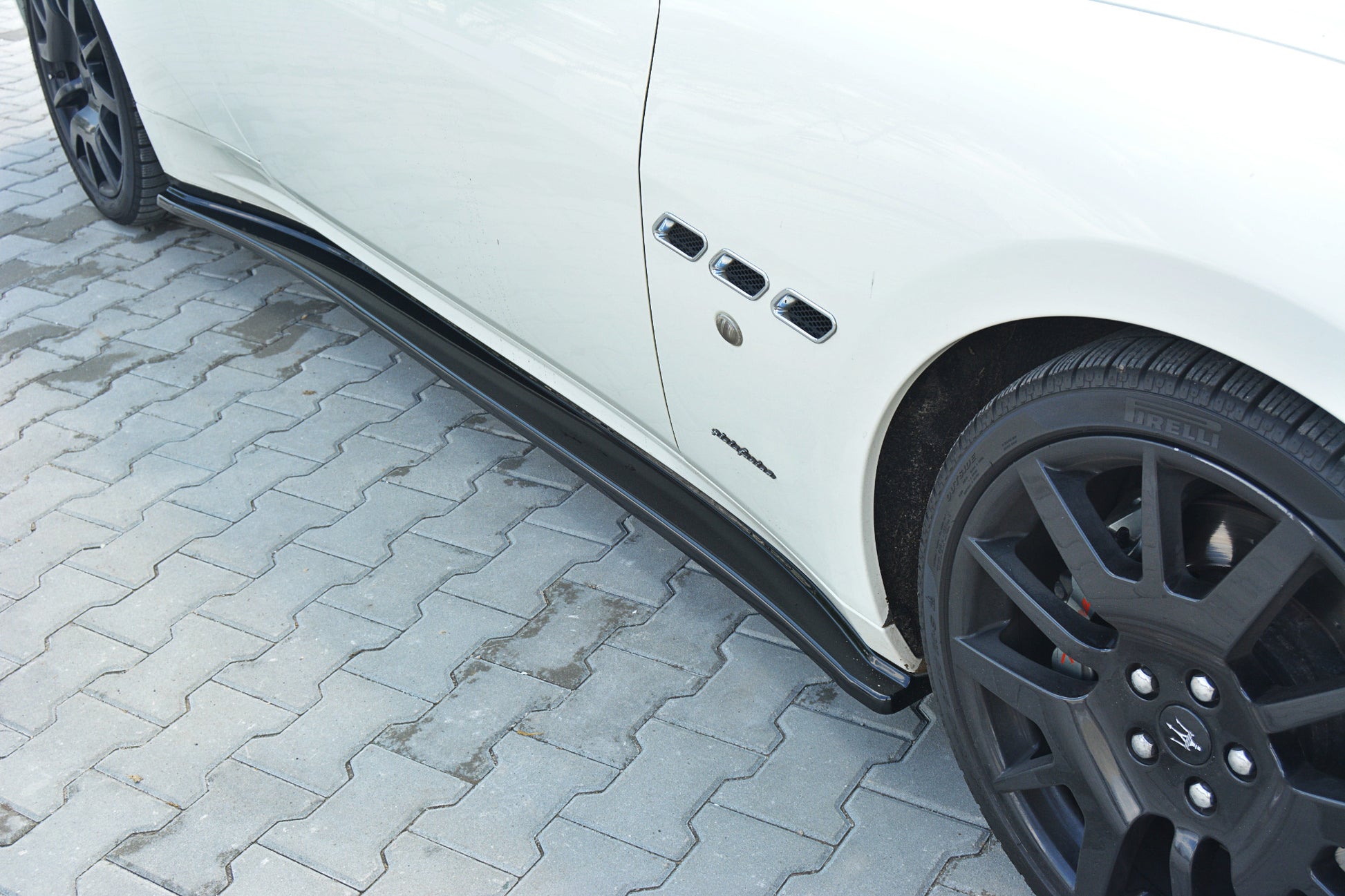 Seitenschweller Ansatz für MASERATI GRANTURISMO 2007-2011 Carbon Look