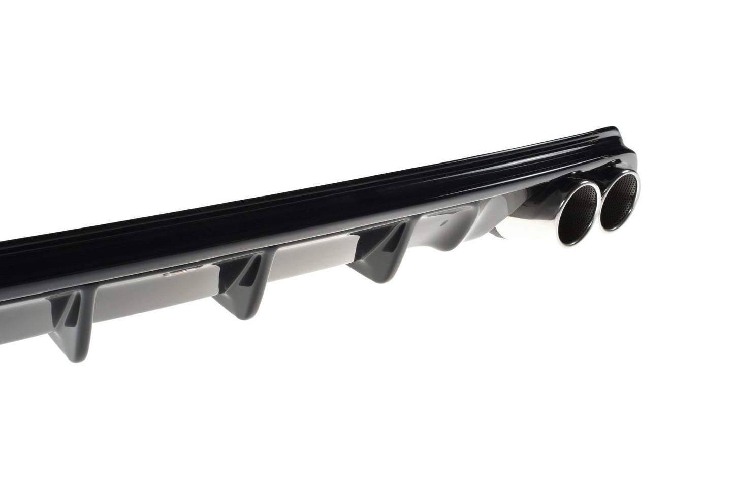 Diffusor Heck Ansatz für Ford Focus Hatchabck ST-Line schwarz Hochglanz
