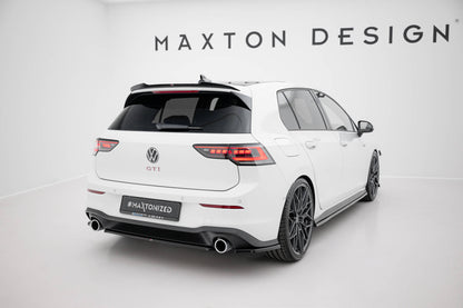Heckansatz VW Golf GTI Mk8 schwarz Hochglanz
