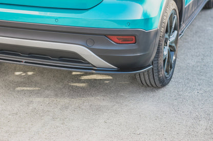 Heckansatz VW T-Cross schwarz Hochglanz