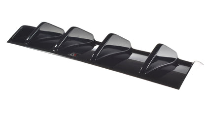 Diffusor Heck Ansatz für Audi RS3 8V FL Limousine schwarz Hochglanz