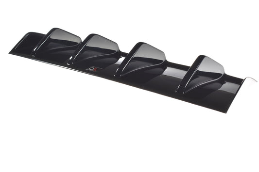 Diffusor Heck Ansatz für Audi RS3 8V FL Limousine schwarz Hochglanz
