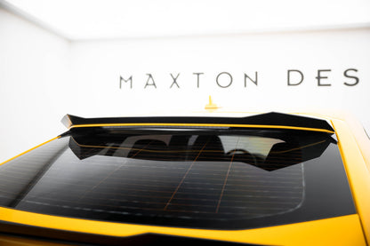 Höher Spoiler CAP für Lamborghini Urus Mk1 schwarz Hochglanz