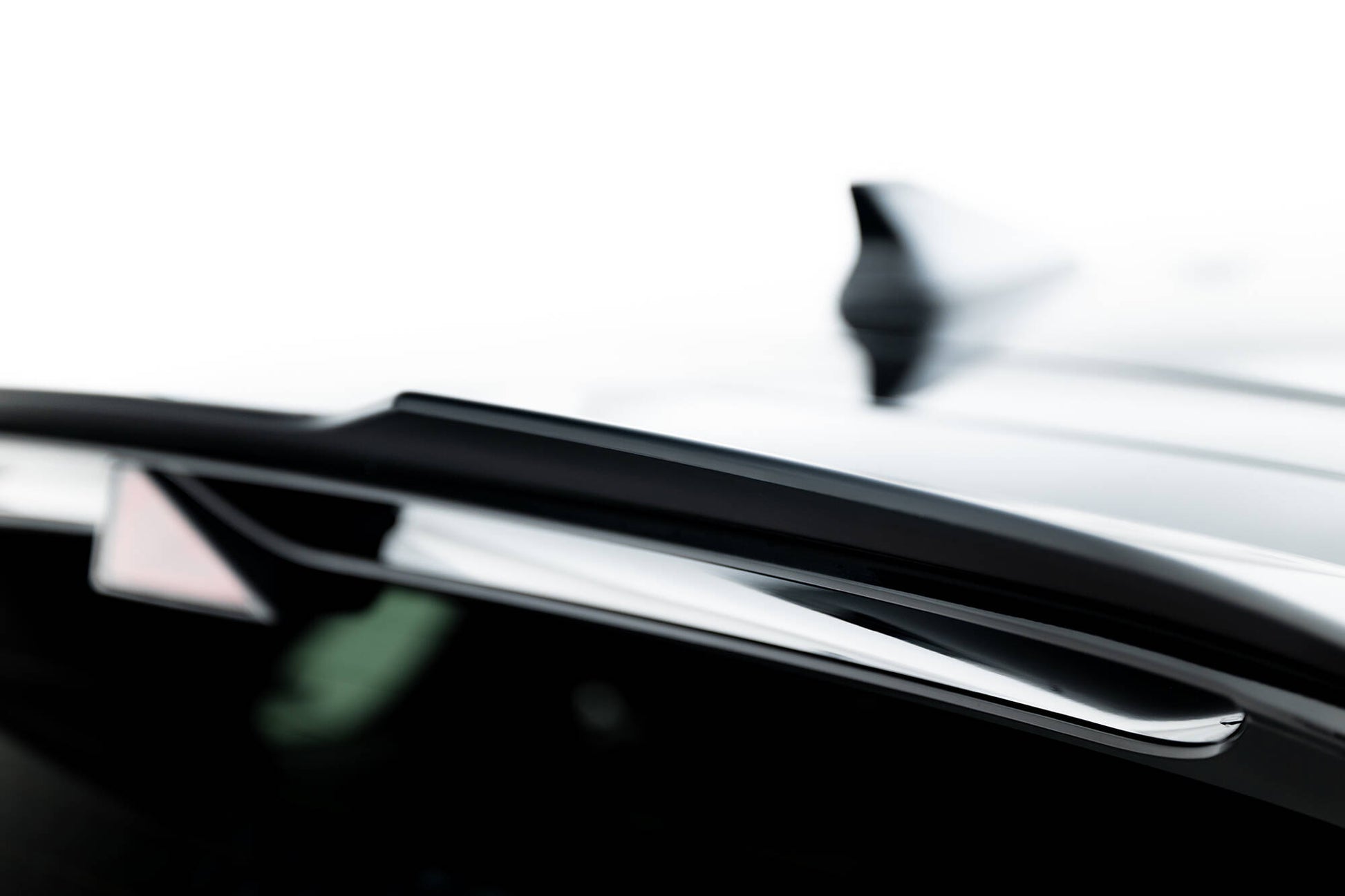 Spoiler CAP V.2 für Hyundai I30 N Hatchback Mk3 / Mk3 Facelift schwarz Hochglanz